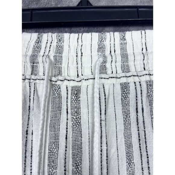 Time and Tru Women’s Multicolor Size 3XL White And Black Striped Pull Up - Picture 3 of 9